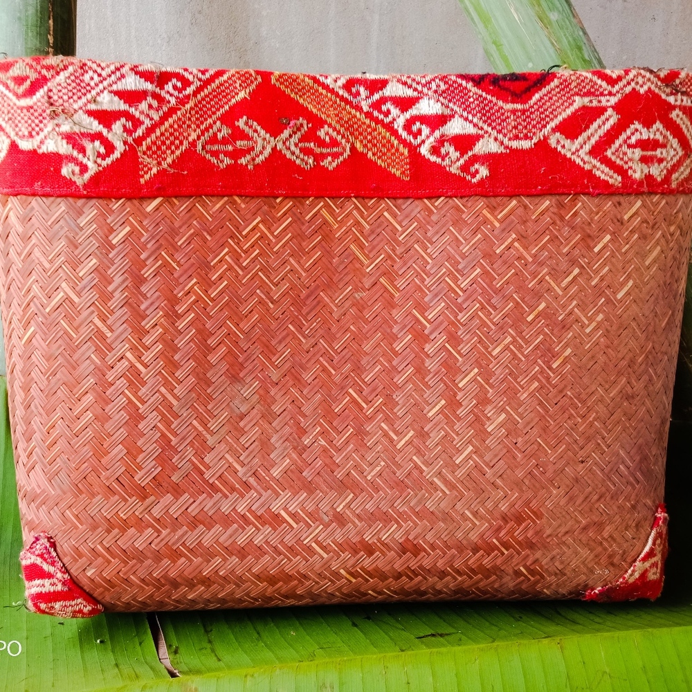 Handwoven Custom Rattan Purse